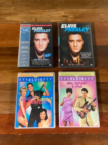 Elvis Presley - Lote / 4 DVDS