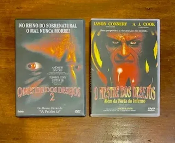 DVD Duplo: O Mestre dos Desejos 1 e 2