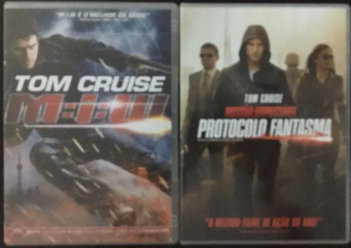 COMBO 2 FILMES MISSAO IMPOSSÍVEL 3 E PROTOCOLO FANTASMA