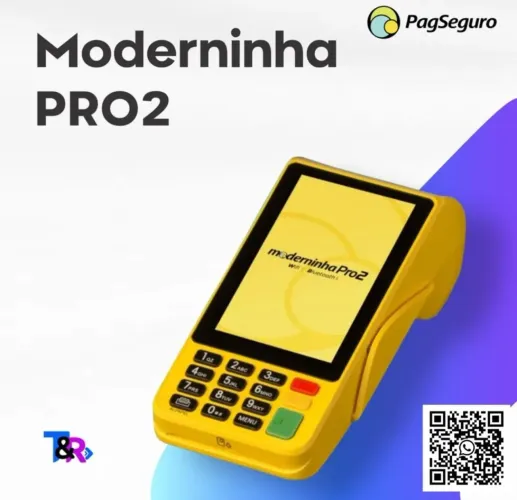Moderninha Pro2 PagSeguro - Máquina de Cartão