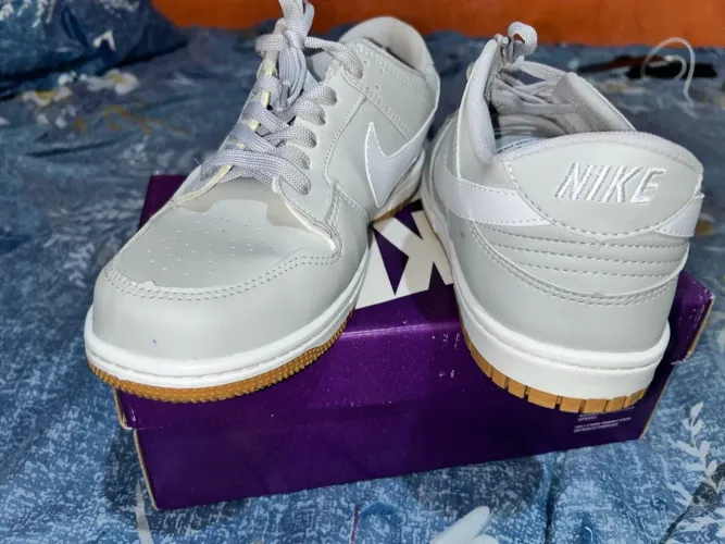 Tênis Nike Dunk Low Cinza - Novo!
