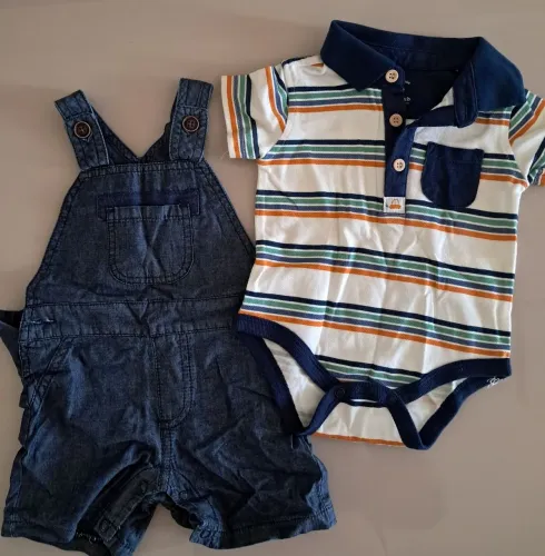 Lote de Roupas Neném de 3 a 6 meses Baby Club