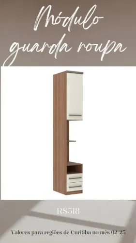 Promoção Modulo Guarda Roupa - 11/02/25   