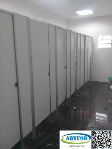 Divisórias Sanitárias Naval, Divisórias para Banheiro, Divisórias para WC