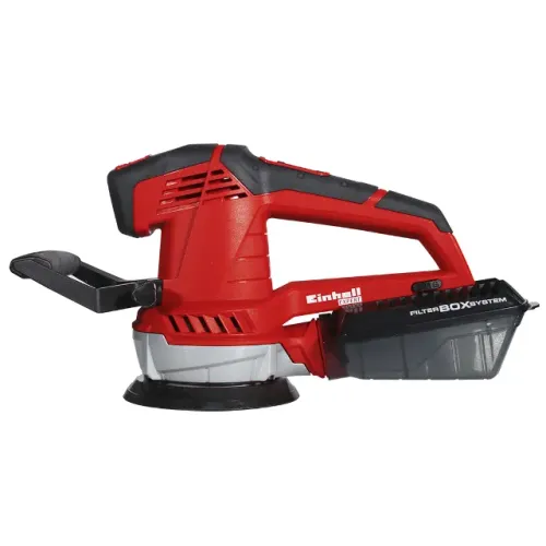 Lixadeira profissional roto orbital Einhell Expert TE-RS 40 E vermelha e preta 60Hz 400W 2