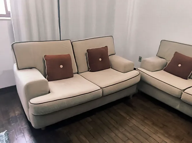 Conjunto de Sofá 2 e 1 Lugares