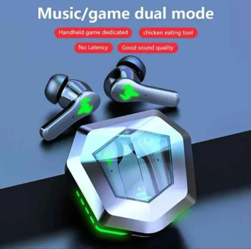 Fones de Ouvido Bluetooth N35 para Jogos e Música