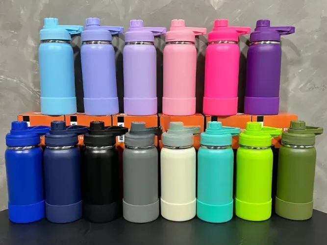 Garrafa Térmica 600ml + Personalização à laser GRÁTIS