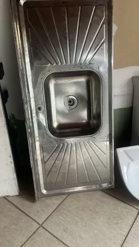 Pia para cozinha Inox Tecnocuba 120cm