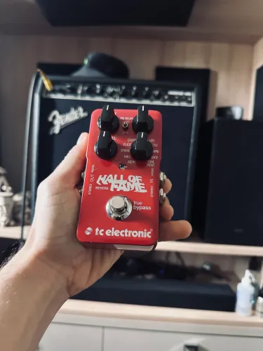 Pedal Reverb Hall Of Fame HOF TC ELETRONICS