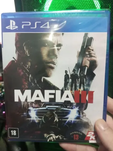 Mafia III jogo PS4 game Playstation 4 lacrado