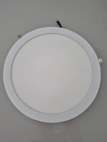 2PC PLAFON LED 36W REDONDO BRANCO DE EMBUTIR