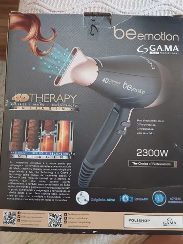 Secador Gama 4D Terapy