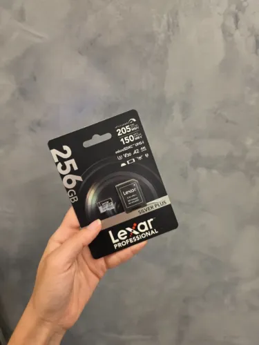 Cartão Memória 256GB Lexar Micro Sd V30