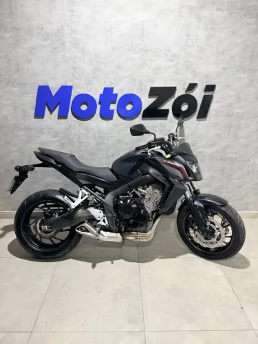 HONDA CB 650 F ABS PRETO 2015