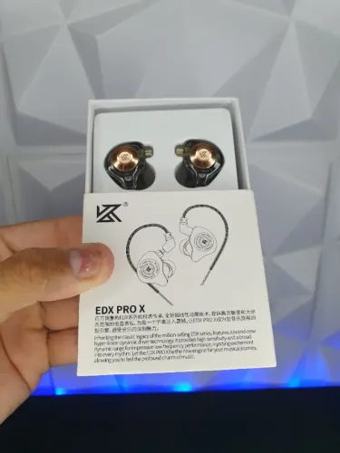 Fone de Ouvido KZ Com Microfone - EDX PRO X