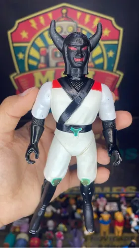 Boneco Dokusai Jiraya Glasslite anos 80