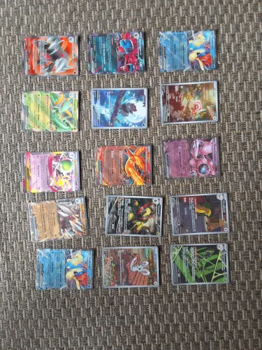Cartas pokemon raras em perfeito estado (consultar valores abaixo) A PARTIR DE R$10,00