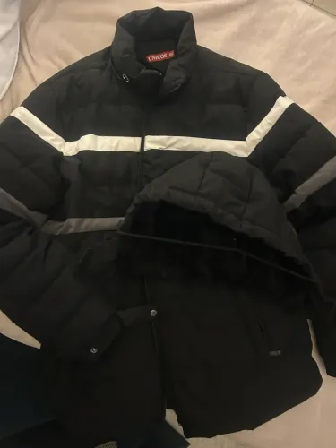 Jaqueta Puffer Unicos Preta Tamanho GG - Conservada