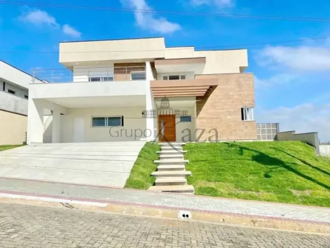 Casa Sobrado Condomínio - Residencial EcoPark Bourbon - Caçapava - 385m² - 4 Dormitórios -