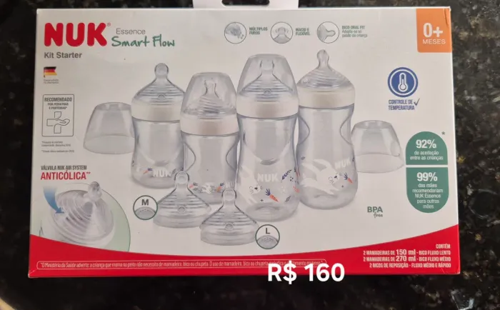 Kit Mamadeira Nuk
