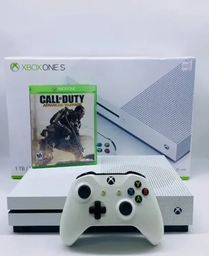 Xbox One S 1TB Usado Com Caixa + Call Of Duty Usado