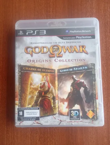 Jogo PS3 God of War Origins Collection (completo)