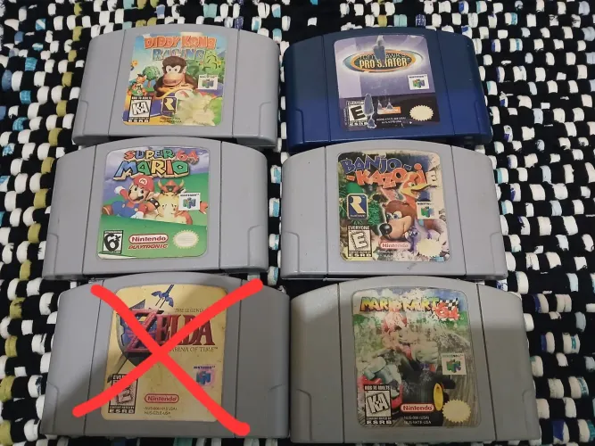 Fitas nintendo 64 n64 - leia descrição