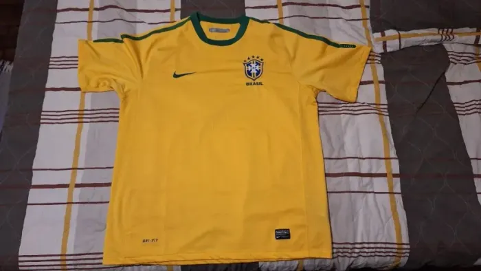 Camisa do Brasil oficial da copa de 2010 sem número