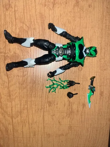 Power Rangers Lightning collection psycho green