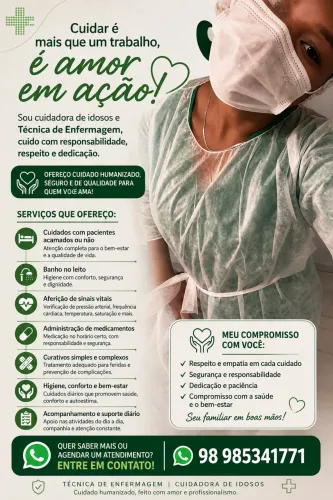 Cuidadora de idosos 
