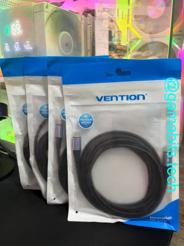 Cabo Vention USB-C 240W PD3.1 5A - 2 Metros
