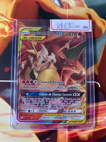 Carta Charizard e Braixen GX 22/236