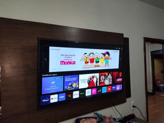 TV 43 POL. Smart Wi-Fi LG. Inteligência artificial