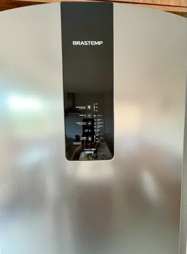 Geladeira Brastemp Inverse Frost Free443L Inox