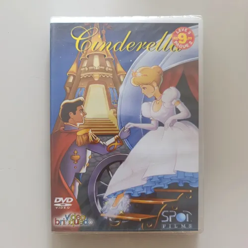 DVD Cinderela Original Lacrado Vintage Clássico