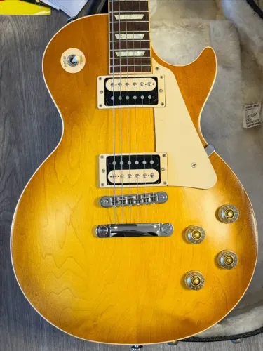 GIBSON LES PAUL STANDARD TRADITIONAL 1960 - SATIN HONEYBURST 2012