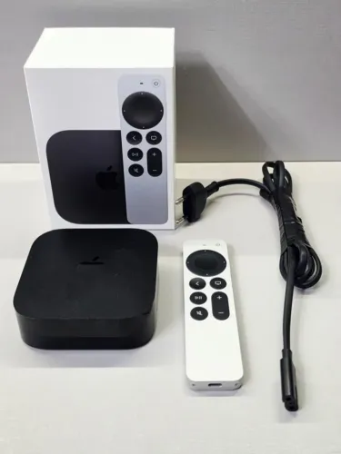 Apple TV 4K 3ª Geração 128GB (Modelo A2843) - Completa na Caixa