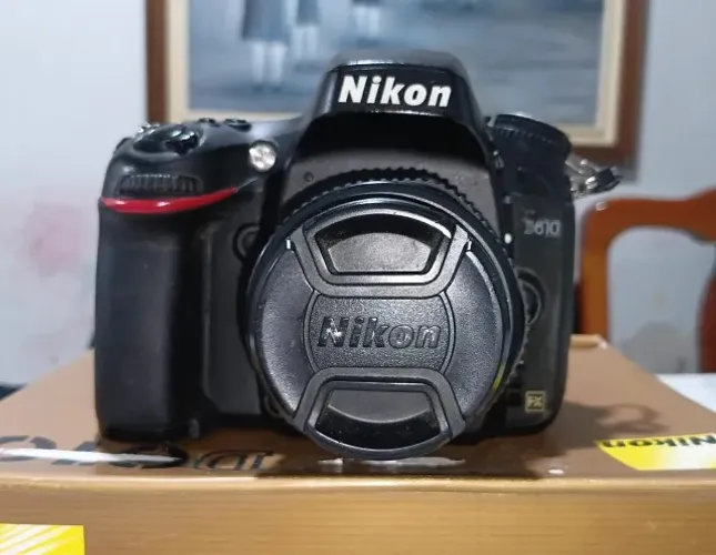 Kit Fotográfico Full Frame: Nikon D610 + Lente Nikkor AF 50mm f/1.8D + Acessórios