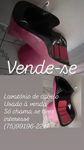 Lavatório usado