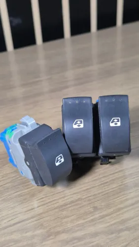 Botão Duplo e Simples Vidro Elétrico Duster Sandero Logan 2010 A 2014