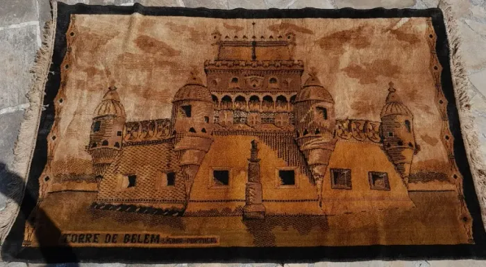Tapete Torre De Belém - Lisboa Ótimo Estado (Usado)