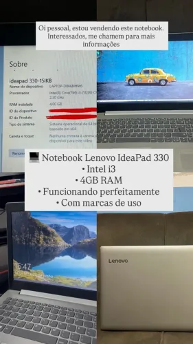 Notebook Lenovo