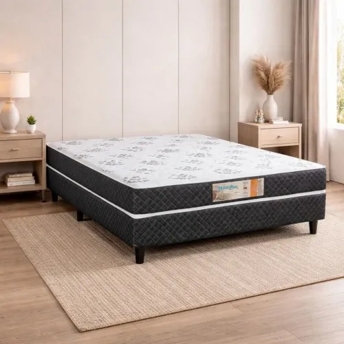Cama Box Ortopédica Casal - Entrega Rápida 