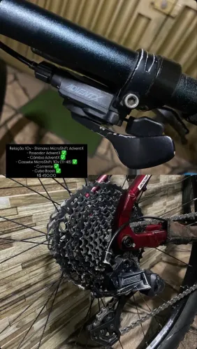 Relação Shimano 10v