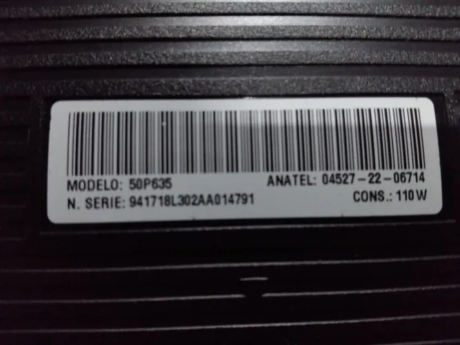 Tv SEMP TCL 50 pol com defeito