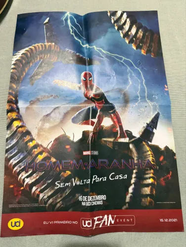 Poster colecionador Homem Aranha Sem volta pra casa