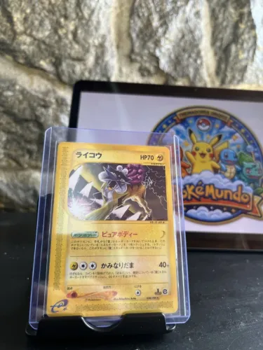 Carta Pokemon Raikou (028/150) NM Jp