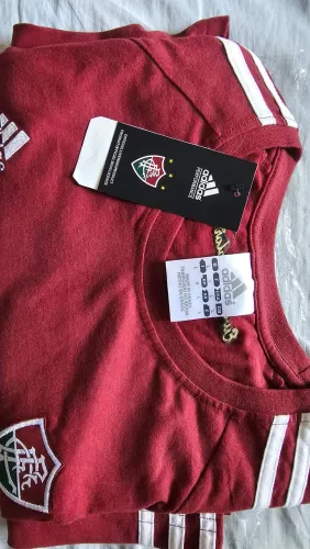 Camisa Fluminense Adidas casual na Etiqueta 