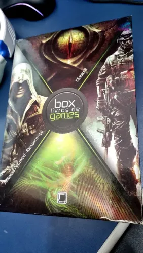Box Livros de Games